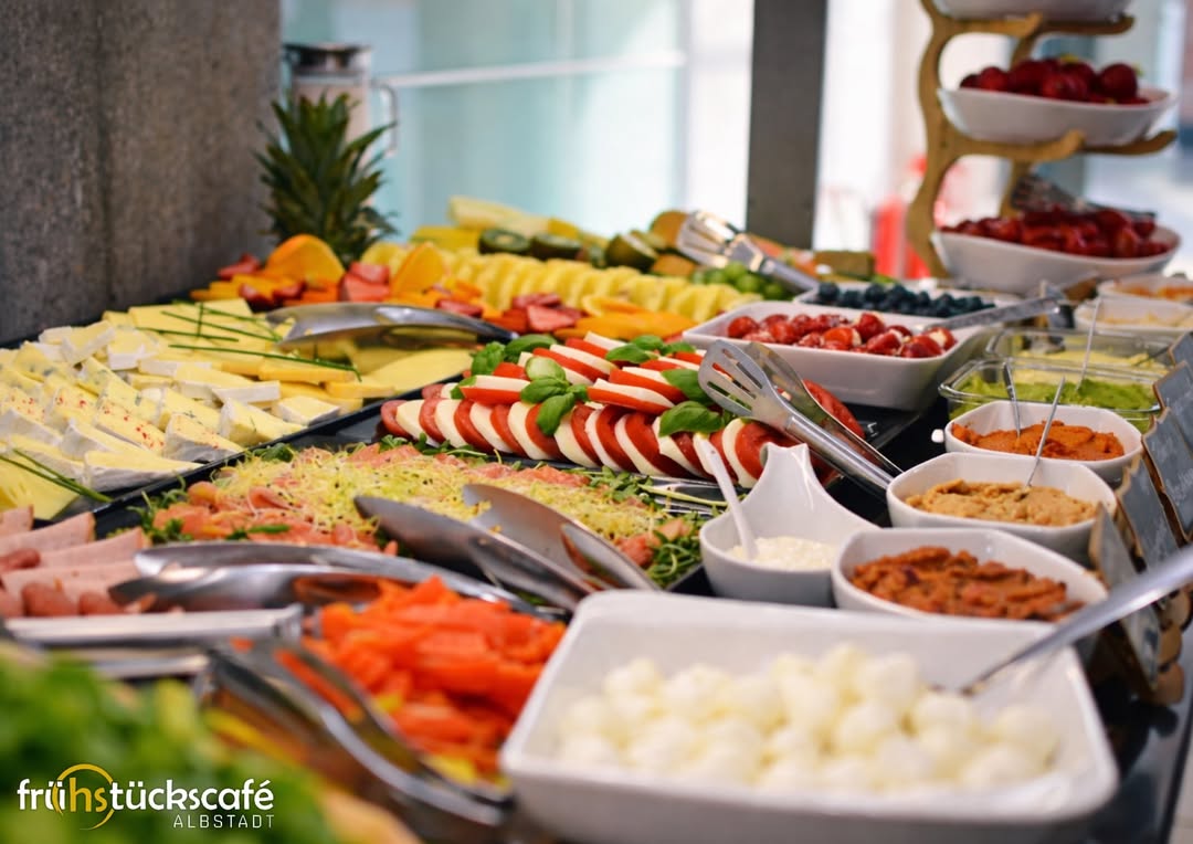 Das Frühstücksbuffet – die volle Auswahl