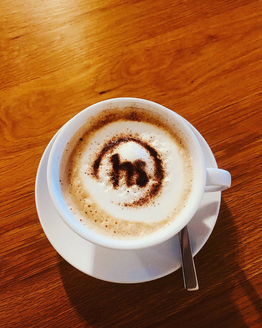 Cappuccino mit Latte-Art