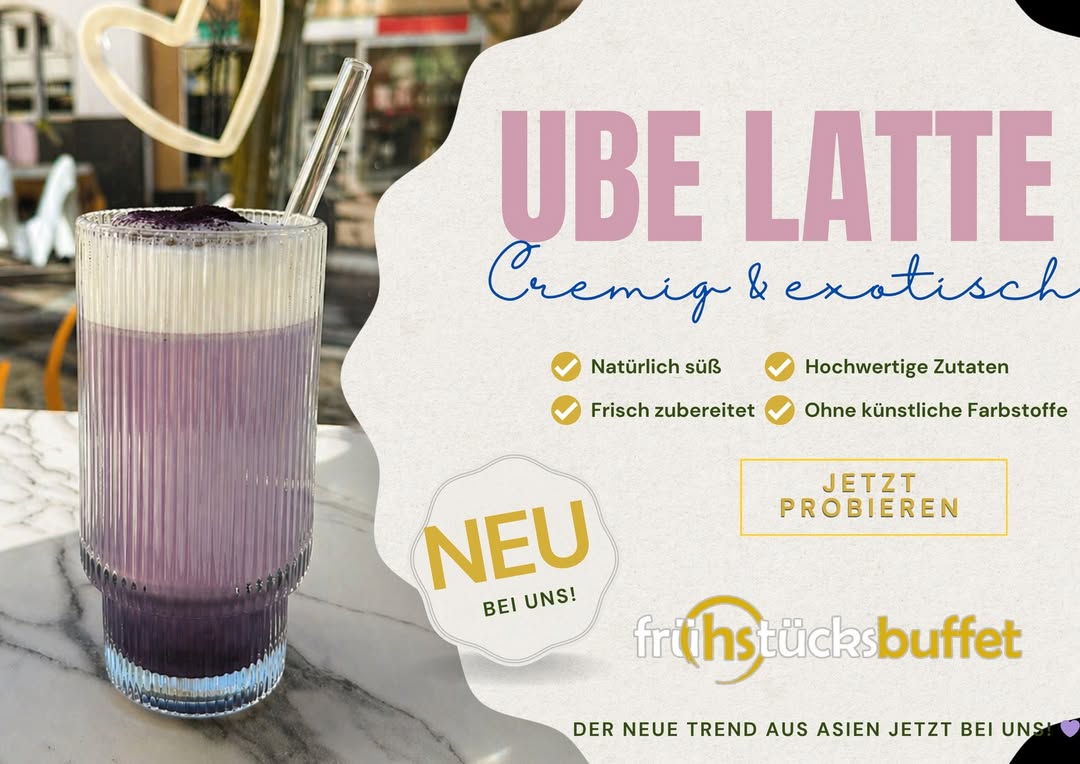 Ube Latte – unsere Spezialität